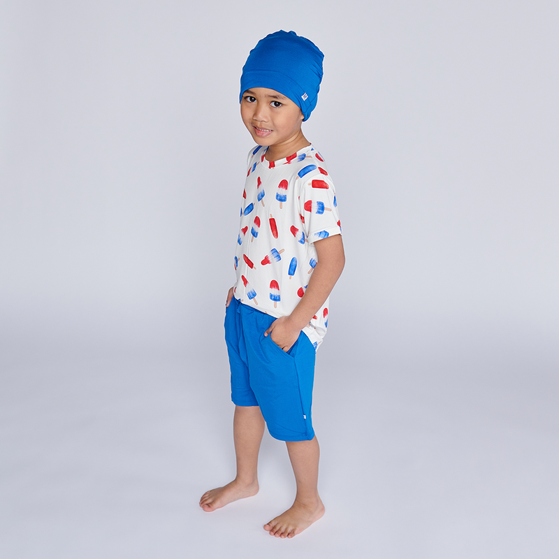 Classic Blue Slouchy Beanie