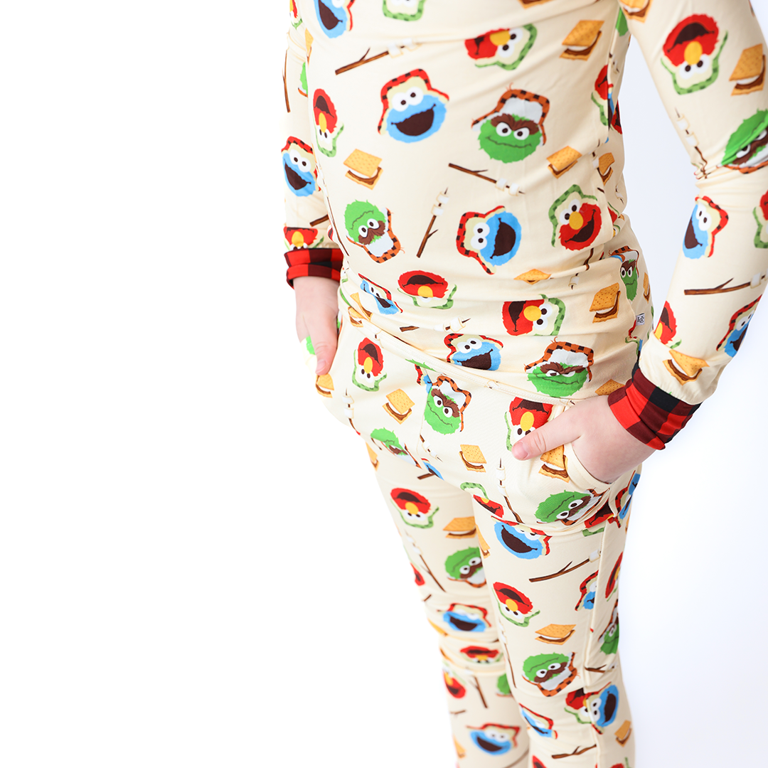 Happy Camper Two Piece Lounge Set | Sesame Street