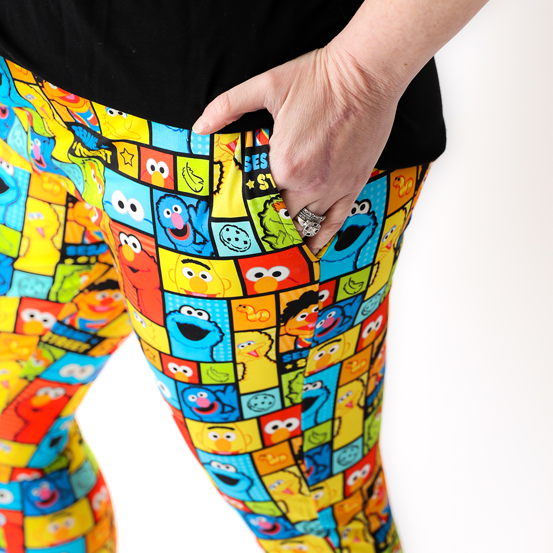 Retro Sesame Vibes Ladies Lounge Pants | Sesame Street