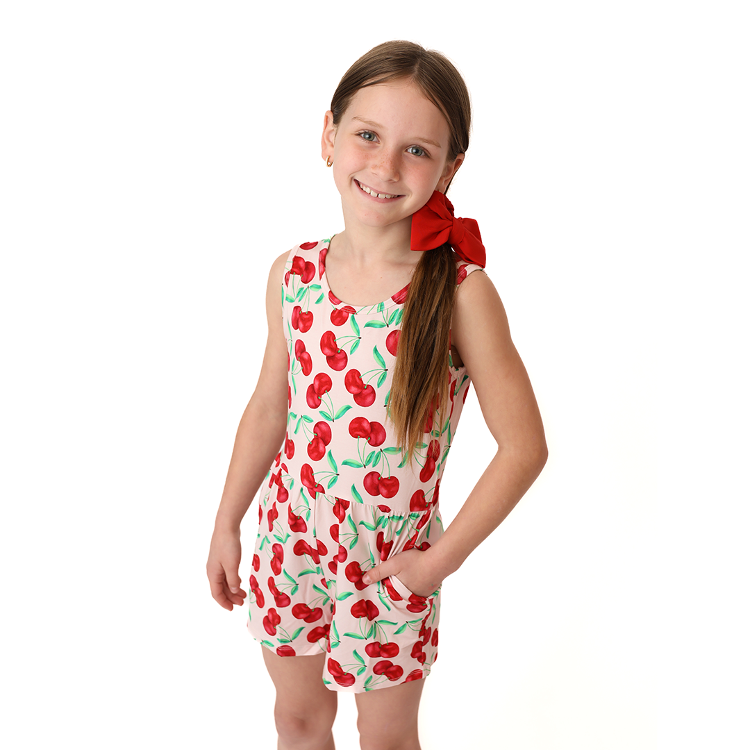 Cherry Red Beautiful Bow