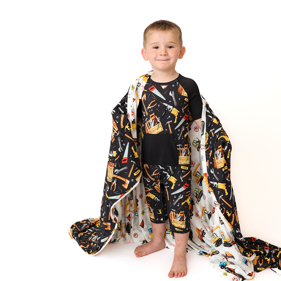 Can Ya Dig It and This Is Not A Drill Adult Blanket (50x65)