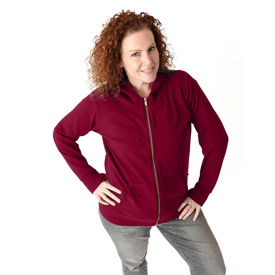 Sangria Adult Full Zip Hoodie Tracksuit