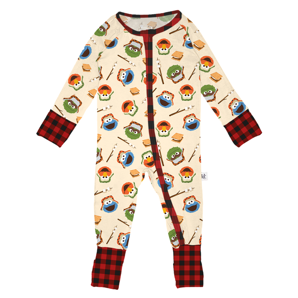 Happy Camper Convertible Romper | Sesame Street
