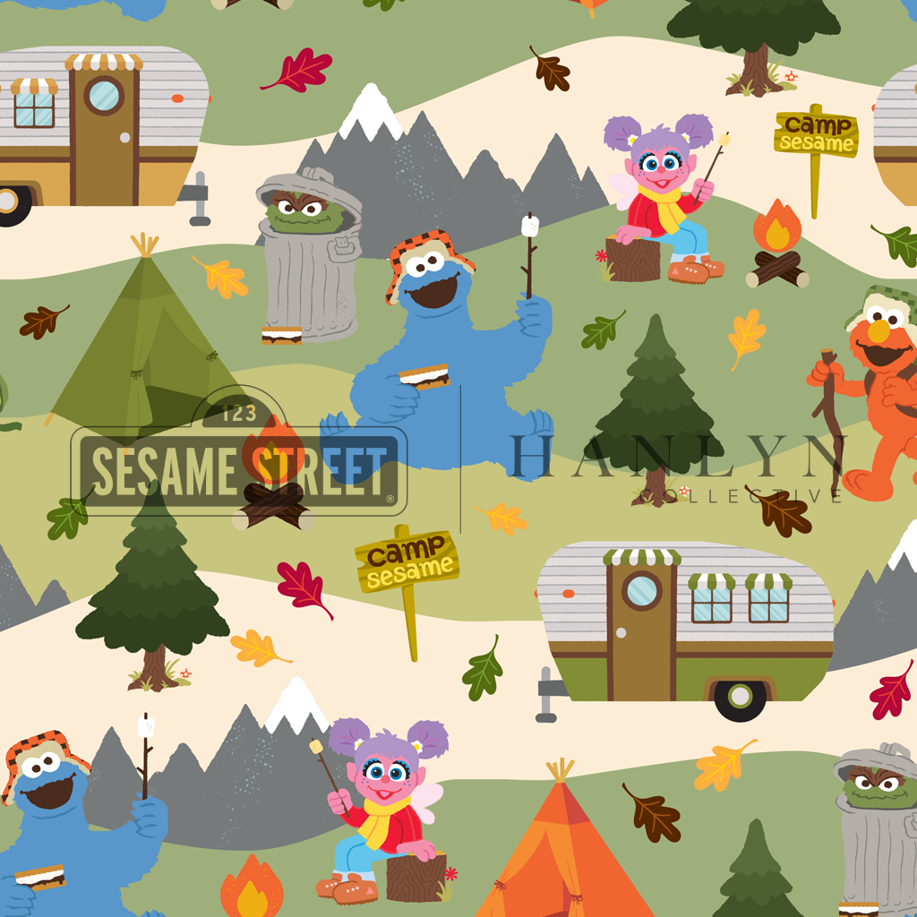 Camp Sesame Two Piece Lounge Set | Sesame Street