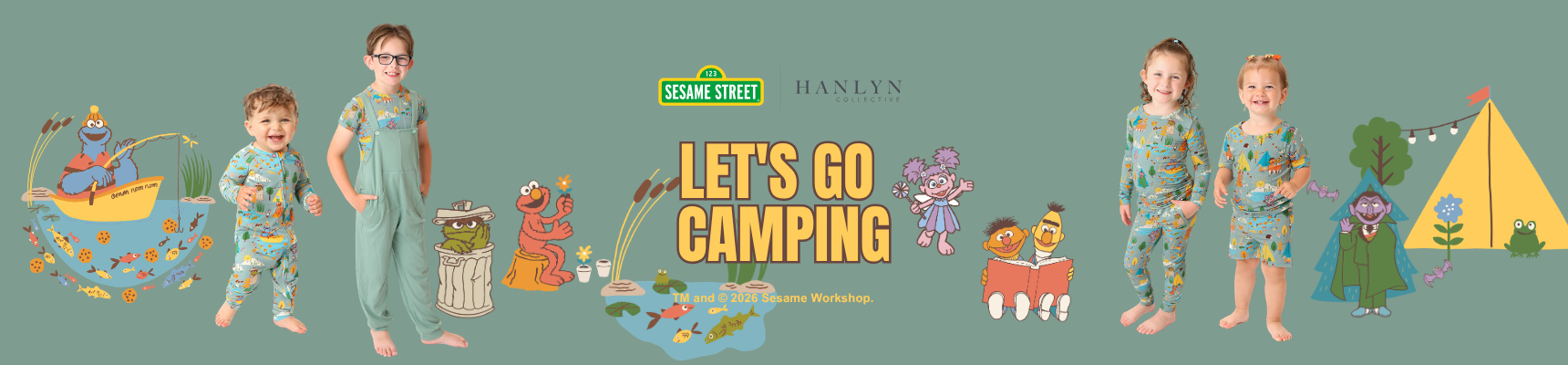 Let's Go Camping | Sesame Street
