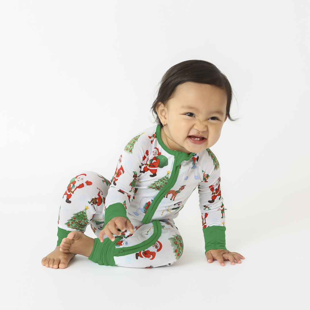 Retro Christmas Convertible Romper