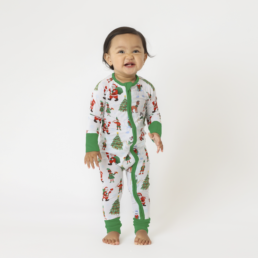 Retro Christmas Convertible Romper