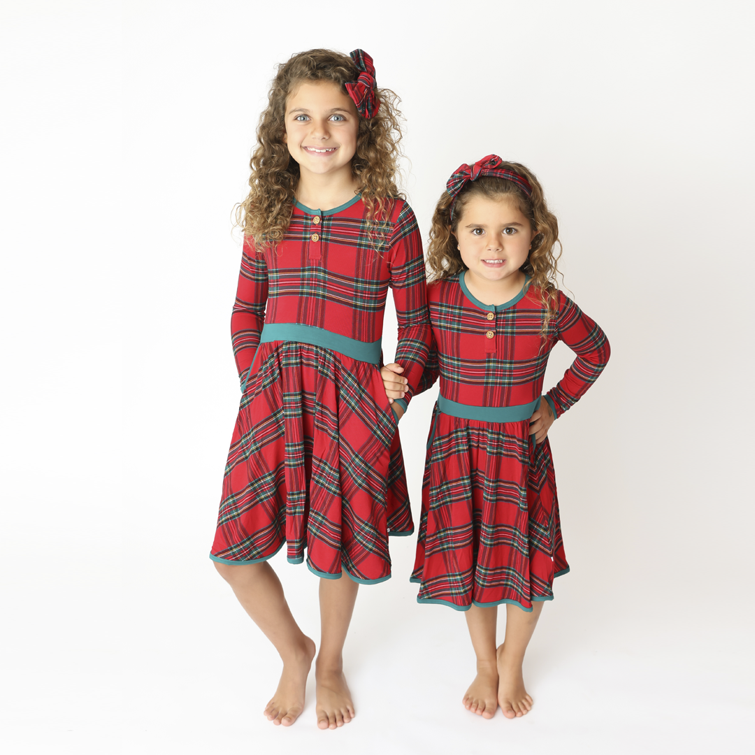 Hanlyn Holiday Plaid Beautiful Bow