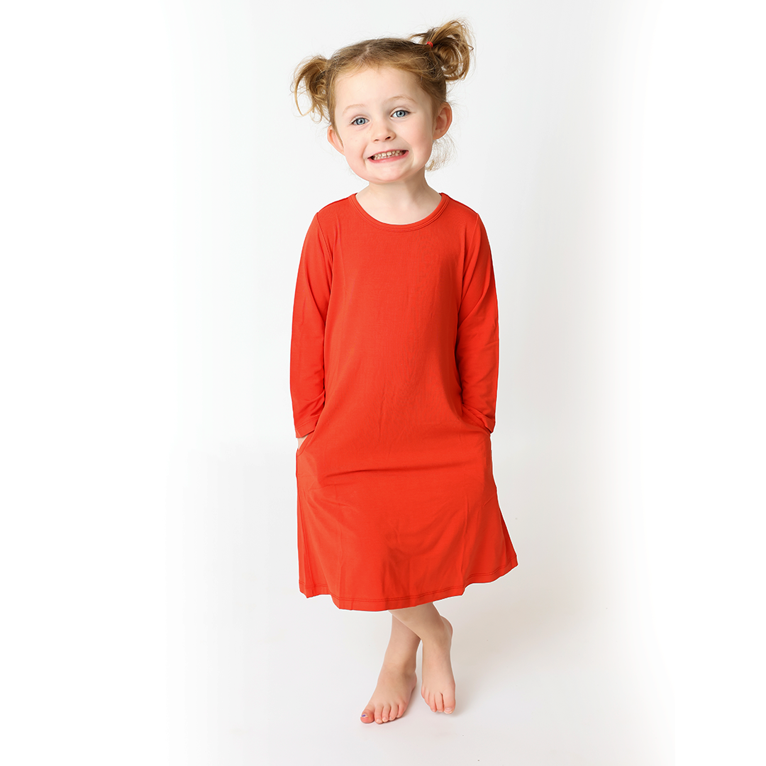 True Love Reddish Little Lounge Dress