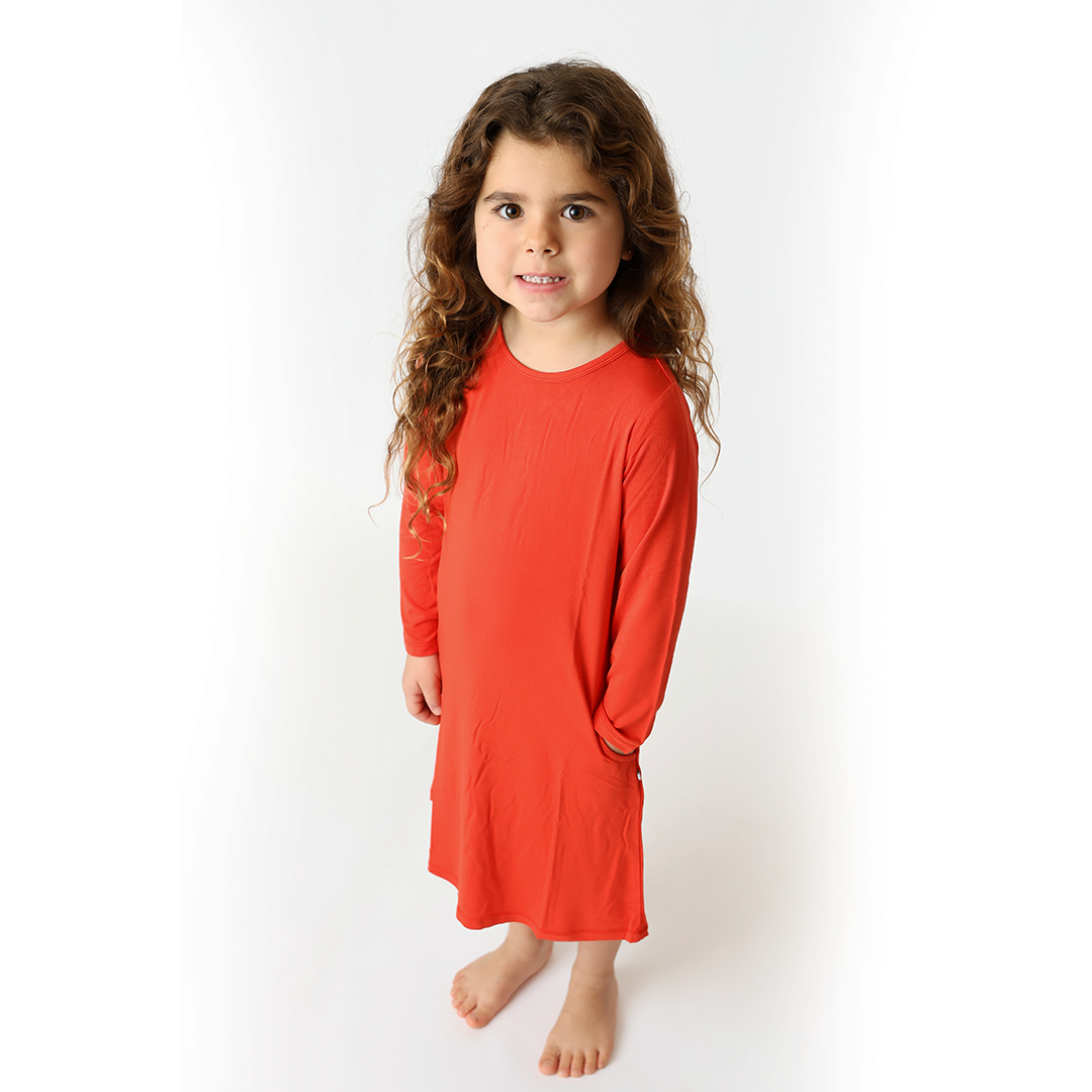 True Love Reddish Little Lounge Dress