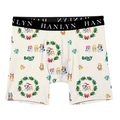Home for the Holidays Two Pack Boys Boxers | Bluey™