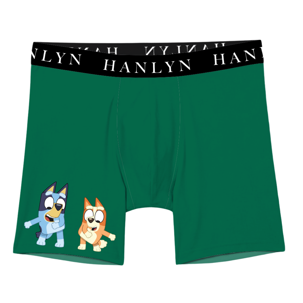 Home for the Holidays Two Pack Boys Boxers | Bluey™
