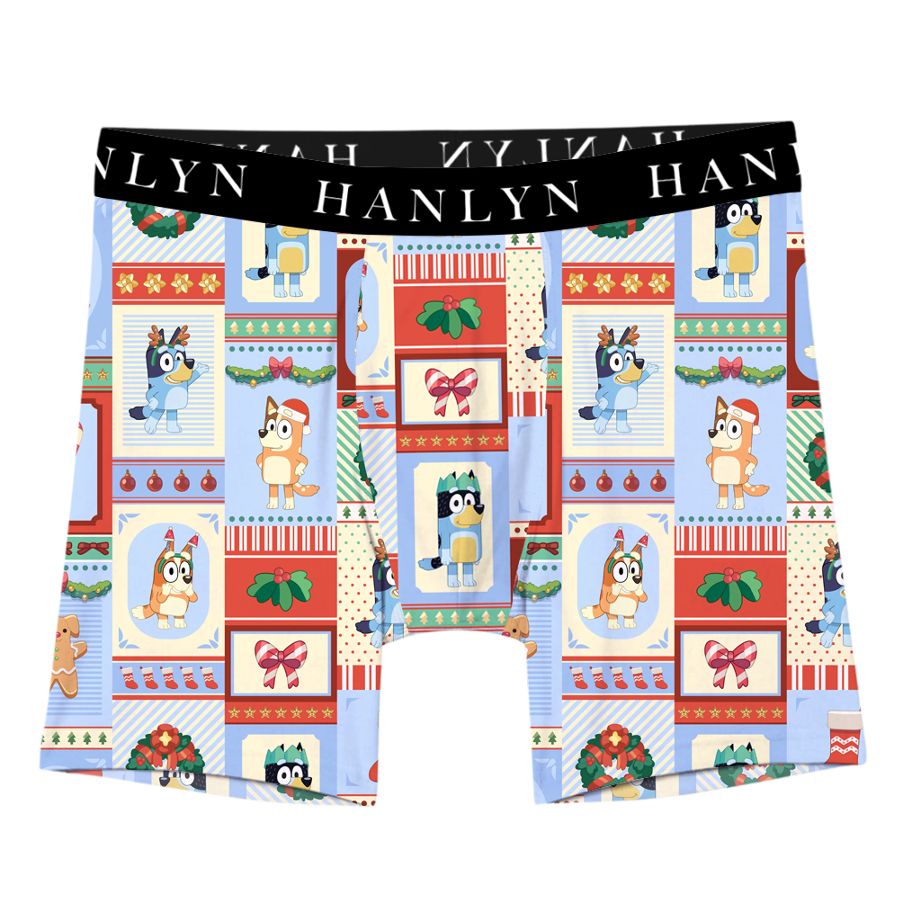 Christmas Keepsakes Two Pack Boys Boxers | Bluey™