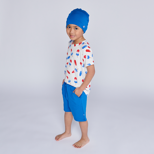 Classic Blue Slouchy Beanie