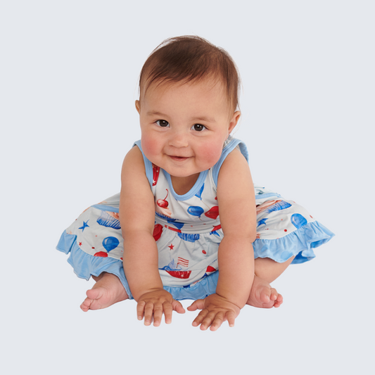 Party Time Twirl Skirt Bodysuit Dress