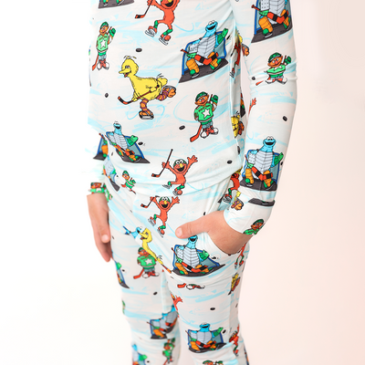 Powerplay Kids Two Piece Lounge Set | Sesame Street