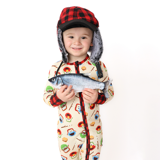 Happy Camper Convertible Romper | Sesame Street