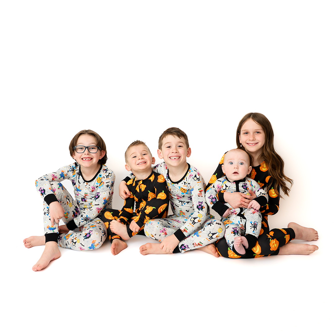 Too Cute To Spook Kids Two Piece Lounge Set | Sesame Street