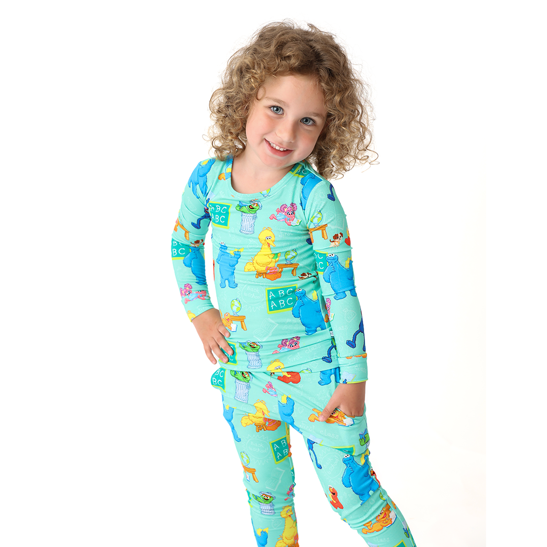 Learning is FUN Kids Two Piece Lounge Set | Sesame Street
