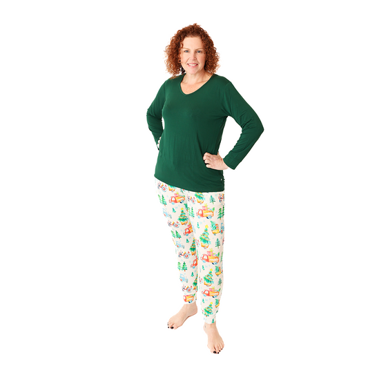 Time To Spruce Things Up Ladies Two Piece Lounge Set