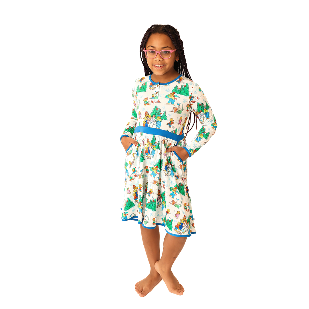 A Berenstain Bears™ Winter Twirl Dress