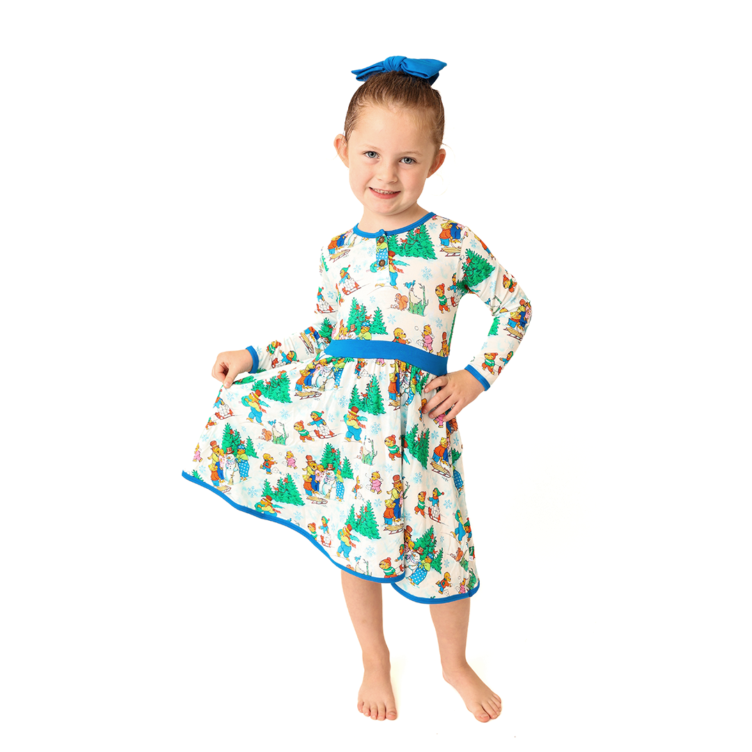 A Berenstain Bears™ Winter Twirl Dress