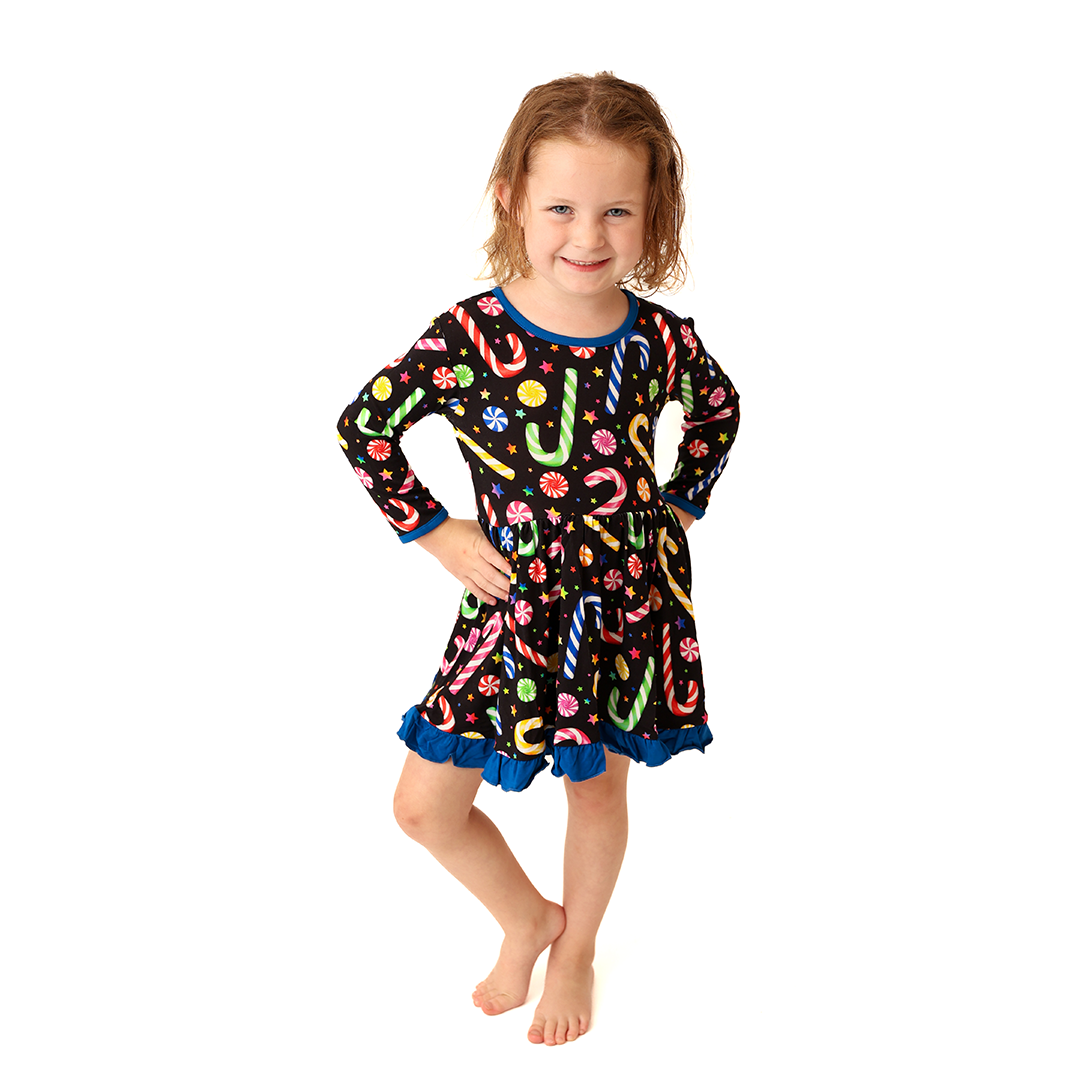 Electric Canes Twirl Dress