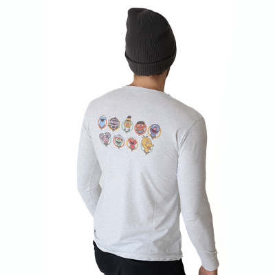 Team Sesame Adult MODAL Long Sleeve Shirt | Sesame Street