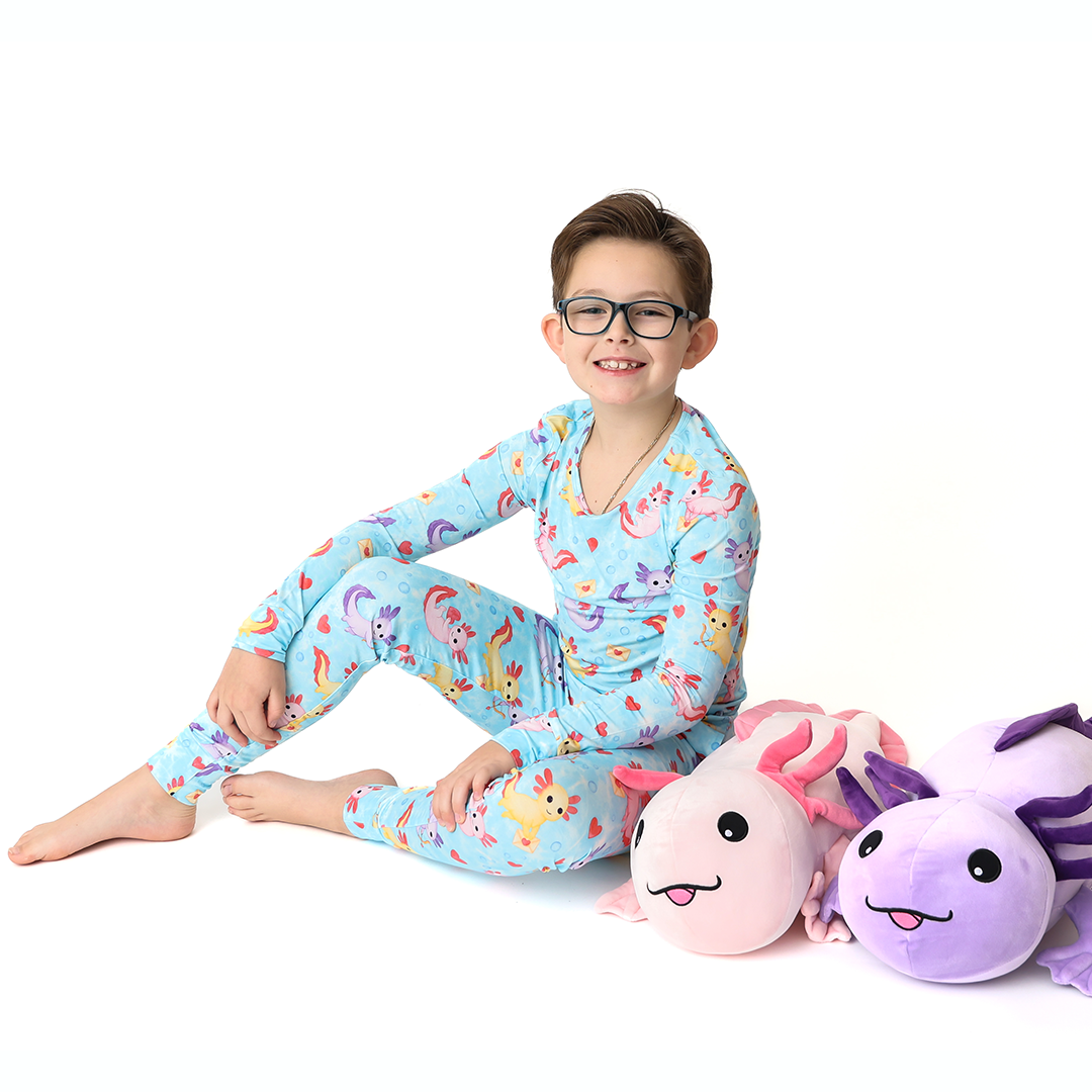 I Love You Alotl Kids Two Piece Lounge Set
