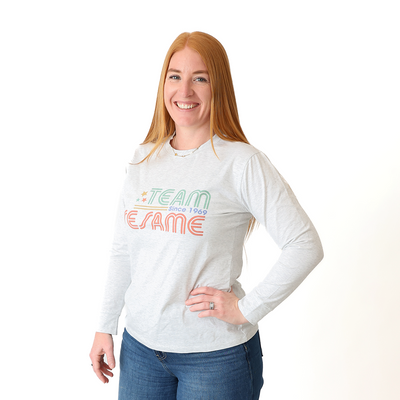 Team Sesame Adult MODAL Long Sleeve Shirt | Sesame Street