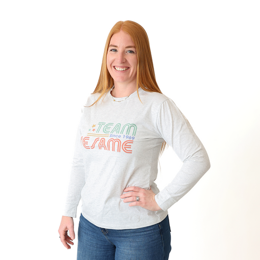 Team Sesame Adult MODAL Long Sleeve Shirt | Sesame Street