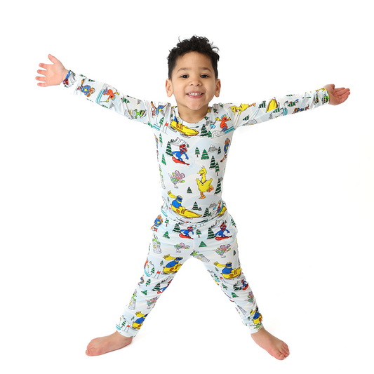 Team Sesame Kids Two Piece Lounge Set | Sesame Street