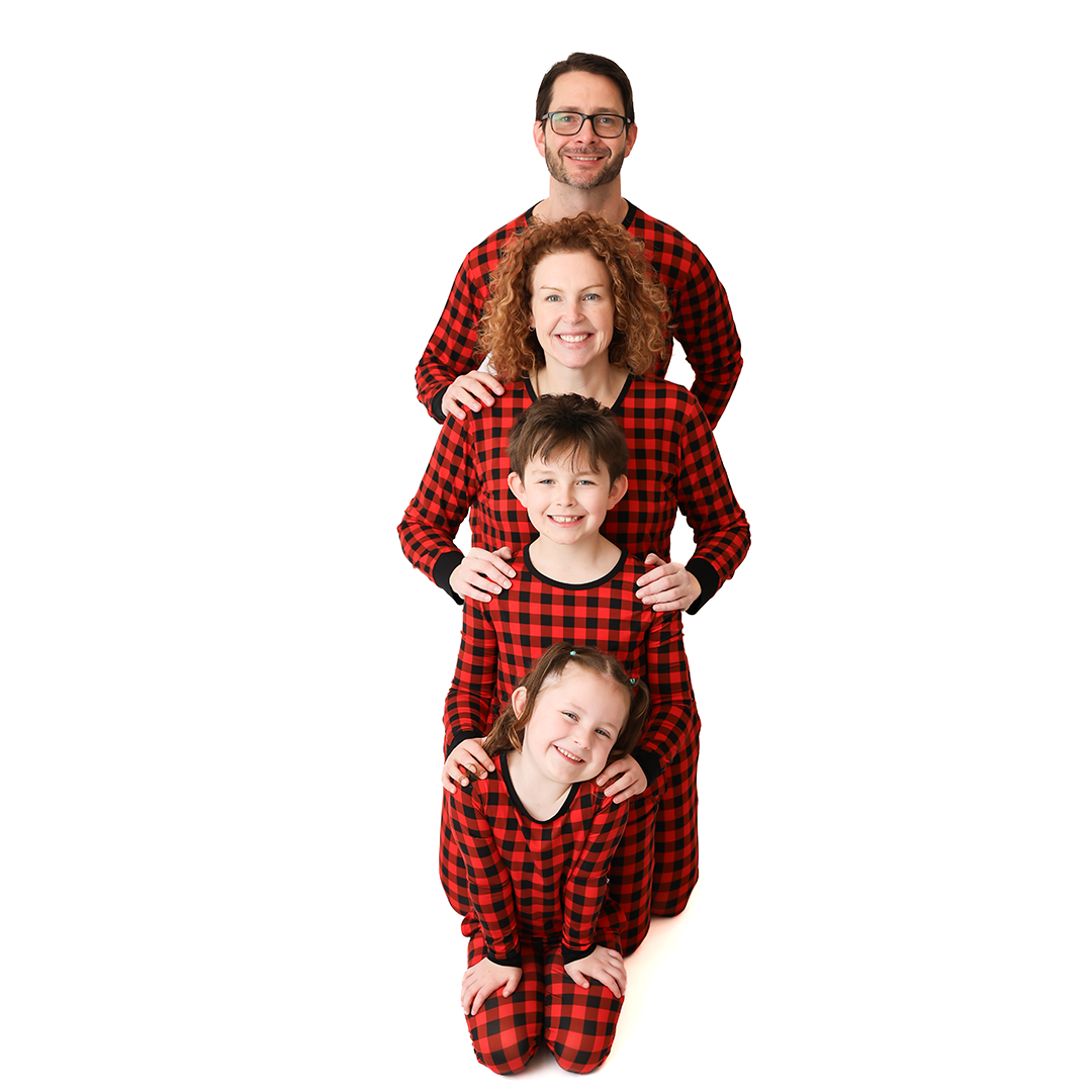 Cozy Cabin Plaid Men's Lounge Set