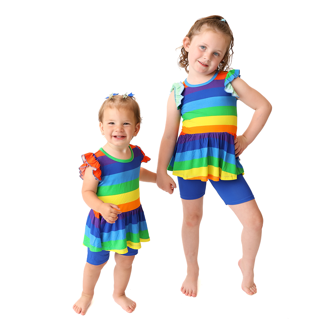 Over The Rainbow Flutter Set