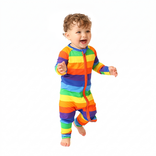 Over The Rainbow Convertible Romper