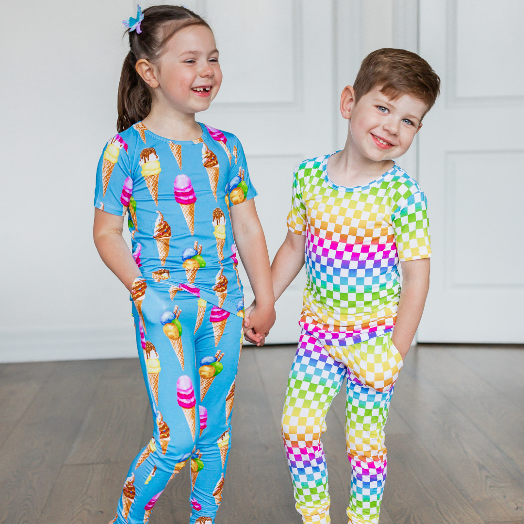 Checkmate Kids Short Sleeve Loungies