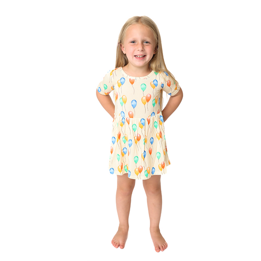 Let's Celebrate Classic Twirl Dress (with snaps)