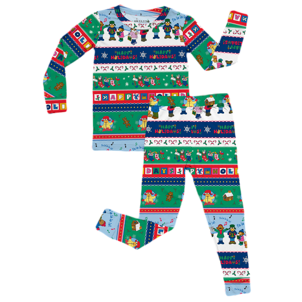 Arthur™ & Friends Happy Holidays Kids Two Piece Lounge Set | Arthur™
