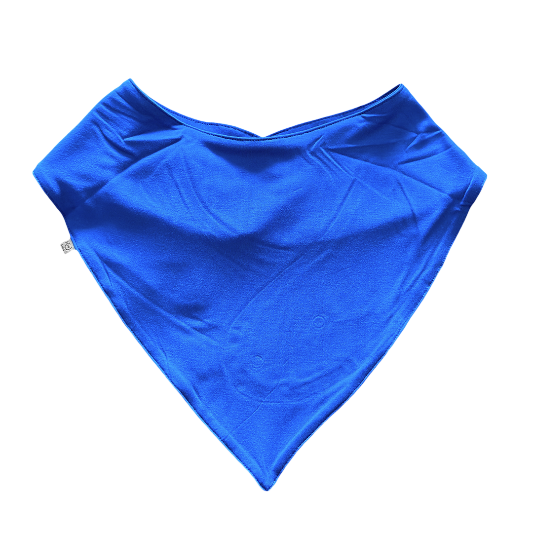 Classic Blue Bamboo Bib