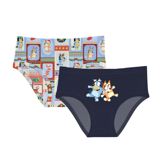 Christmas Keepsakes Two Pack Girls Undies | Bluey™