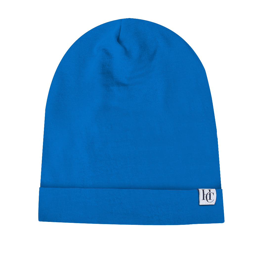 Classic Blue Slouchy Toque (Beanie)