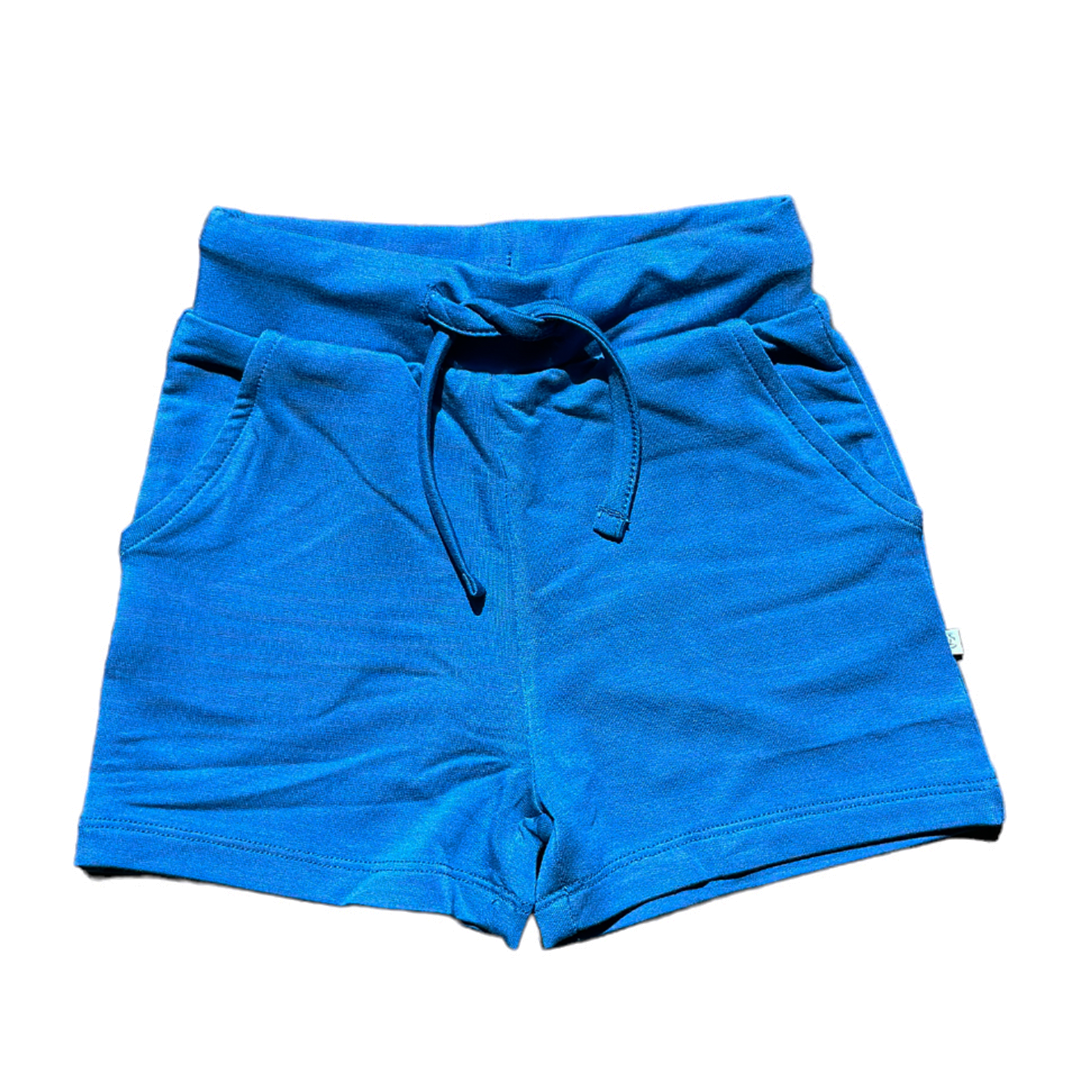 Classic Blue Terry Shorts