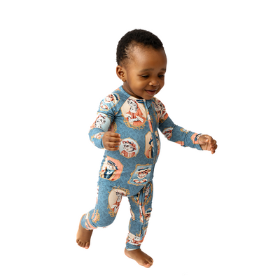 Downton Tabby Baby Convertible Romper