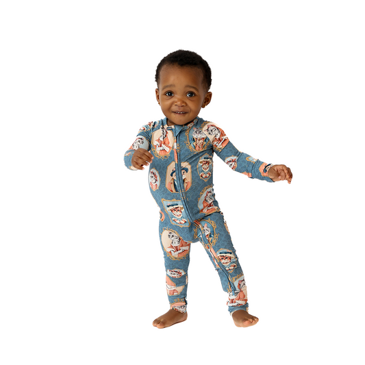 Downton Tabby Baby Convertible Romper