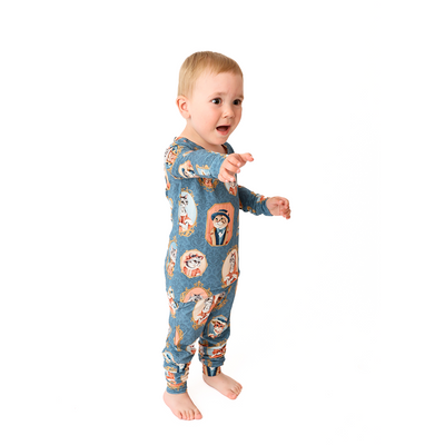 Downton Tabby Baby Convertible Romper