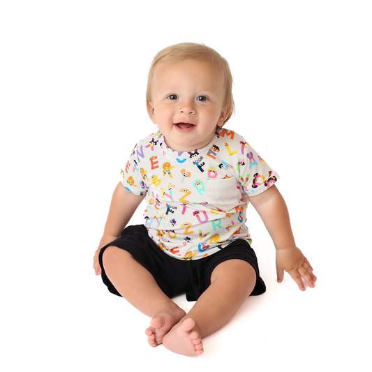 The Monster ABC's pocket t-shirt | Sesame Street