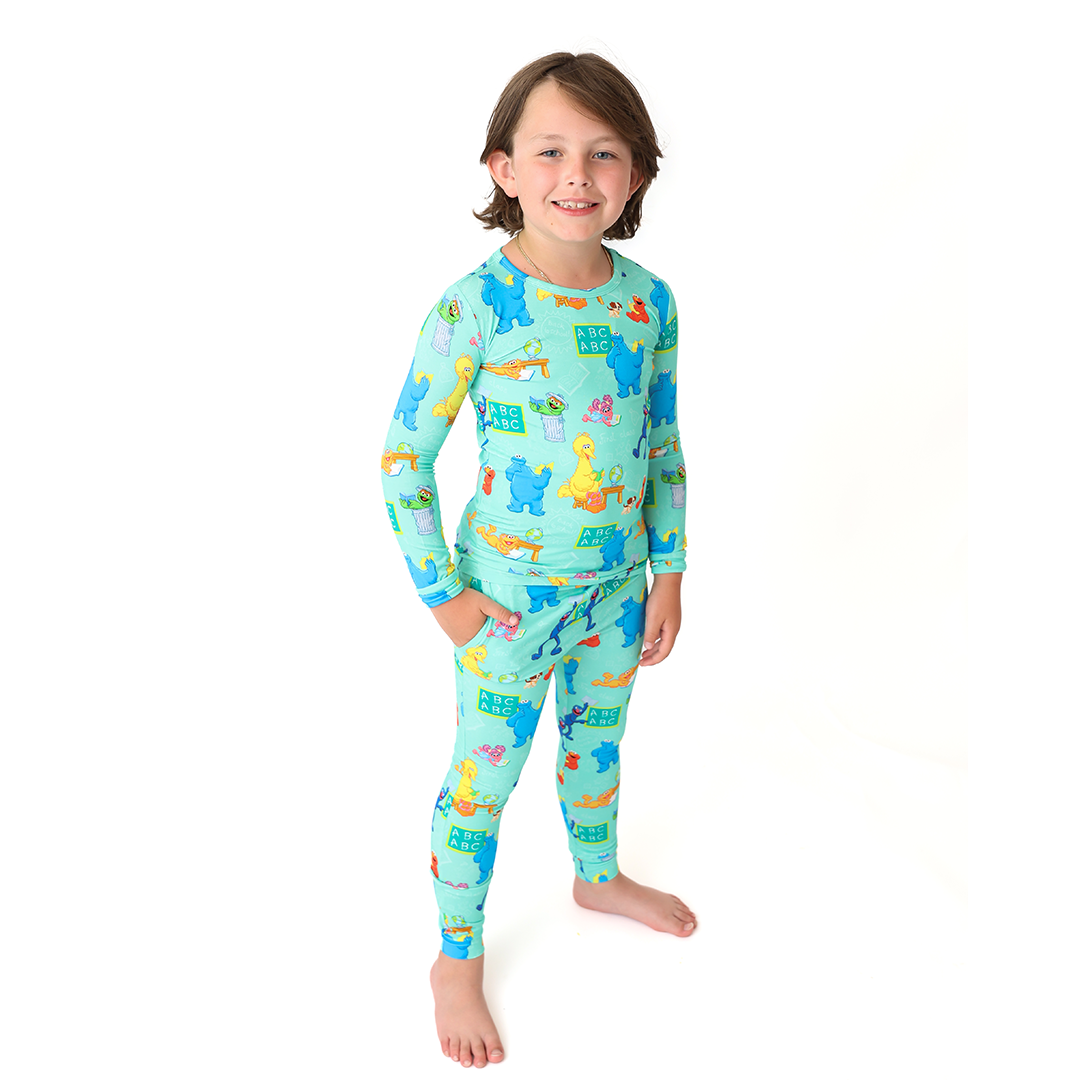 Learning is FUN Kids Two Piece Lounge Set | Sesame Street