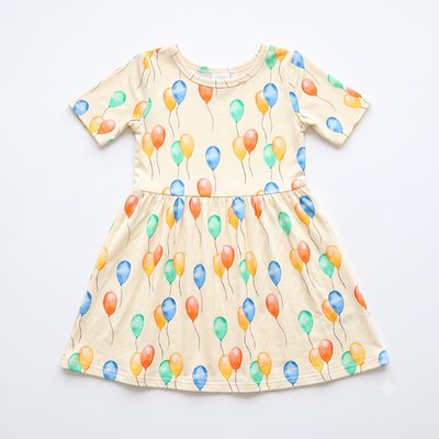 Let's Celebrate Classic Twirl Dress (with snaps)