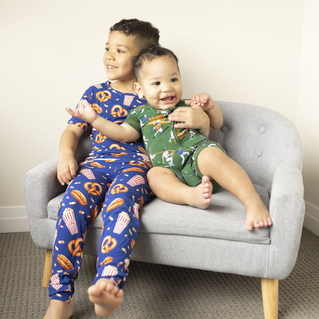 Concession Stand Short Sleeve Convertible Romper