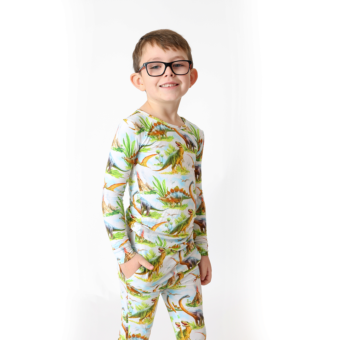 Classic Jurassic Kids Two Piece Lounge Set